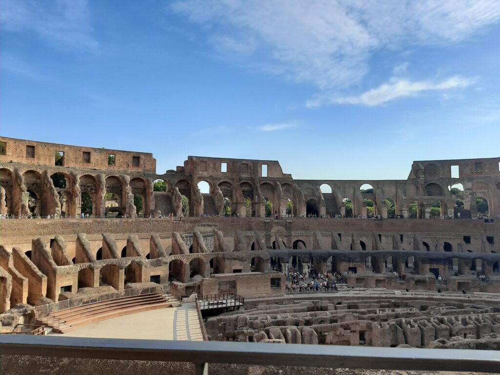 Tour del Colosseo: la cavea