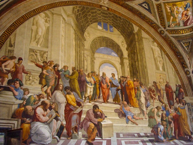 Musei Vaticani: la Scuola di Atene di Raffaello