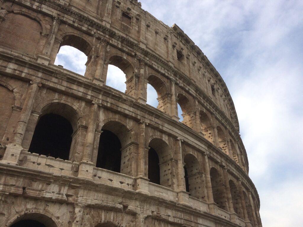 Il Colosseo, una delle attrazioni principali di Roma